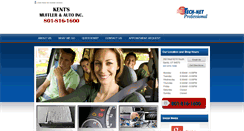 Desktop Screenshot of kentsmuffler.net