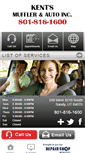 Mobile Screenshot of kentsmuffler.net